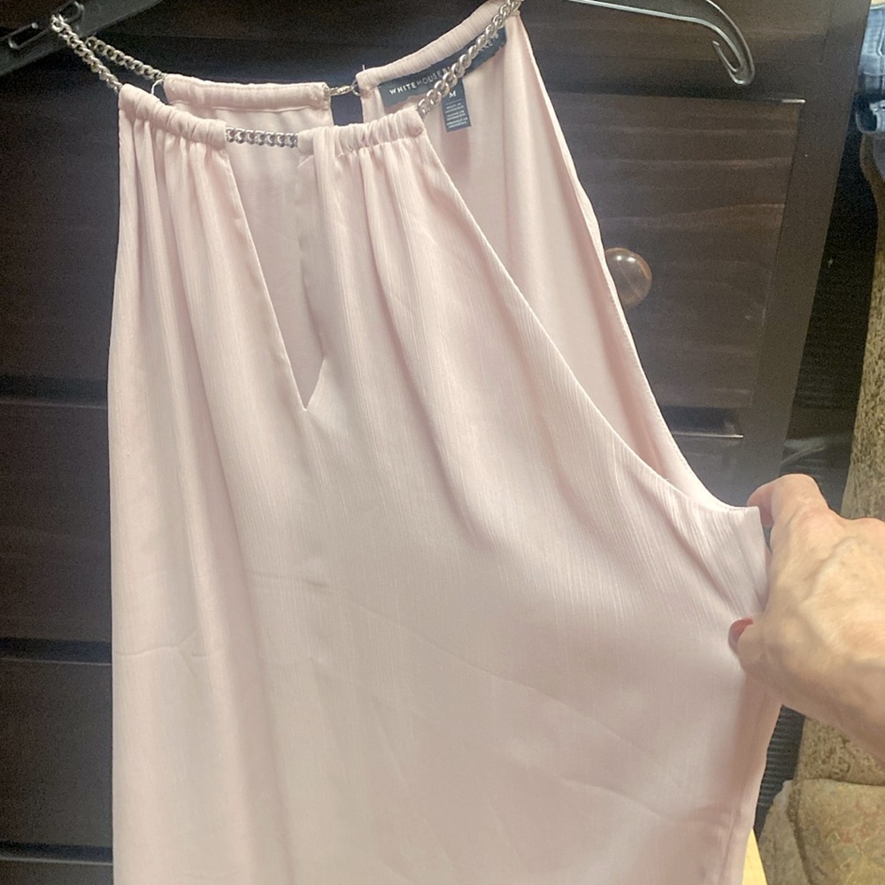 WhiteHouseBlack Market M pink top